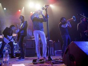 Broken Social Scene performing in Montreal in 2010.