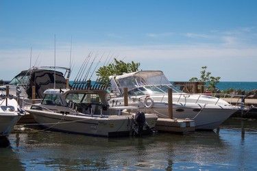 Colchester Harbour is a popular spot for boaters.
