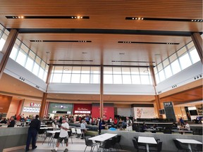 The new food court at the Devonshire Mall in Windsor, ON. was officially opened on Wednesday, June 27, 2018. A view of a portion of the space is shown.