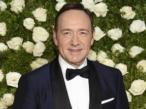 In this June 11, 2017 file photo, Kevin Spacey arrives at the 71st annual Tony Awards at Radio City Music Hall in New York.