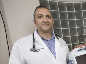 Dr. Albert Kadri is shown in August  2017 after recently having had his kidney research accepted at the American Society of Nephrology.