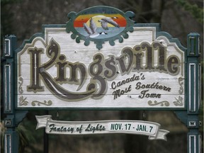 Kingsville sign