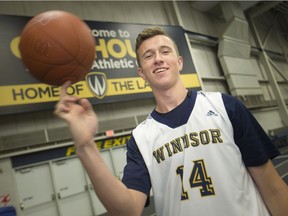 WINDSOR, ONT:. JUNE 25, 2018 -- Thomas Kennedy, who will be playing basketball at the University of Windsor, is seen at the St. Denis Centre, Monday, June 25,  2018.