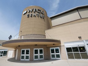 The exterior of the WFCU Centre on June 8, 2019.