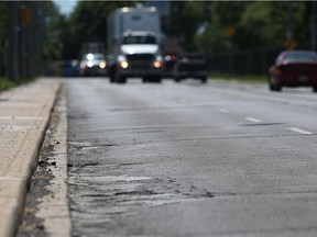 WINDSOR, ON. JUNE 4, 2018. --  Seminole St. in Windsor, ON. is shown on Monday, June 4, 2018, and is among the worst roads in Southwestern Ontario, according to a vote conducted by the Canadian Automobile Association.