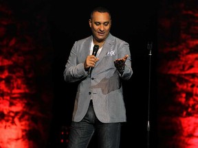 Comedian Russell Peters performing at The Colosseum at Caesars Windsor in September 2013.