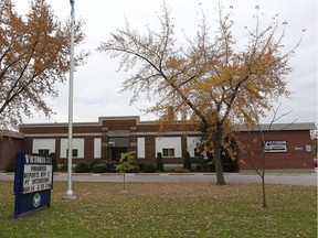 Exterior of Victoria Public School in Tecumseh is shown in this Nov. 5, 2013, file photo.