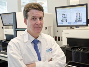 Geneticist Stephen Scherer is shown on Sept. 24, 2014. Photo courtesy of The Hospital for Sick Children.