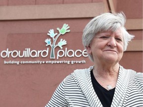 Drouillard Place executive Director Marina Clemens, shown May 4, 2018, following her announcement she's retiring, says a proposed new city policy on basement suites will help with home ownership affordability and with easing the local rental housing shortage.