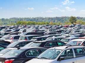 A file photo of a parking lot.