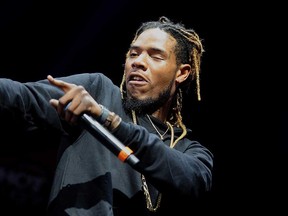 Rapper Fetty Wap performing in his home state of New Jersey in 2015.