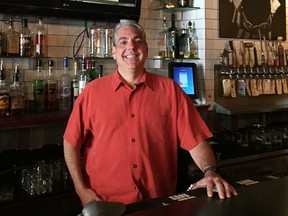 Windsor's Mark Boscariol at Snackbar-B-Q, one of his downtown properties, in June 2017.