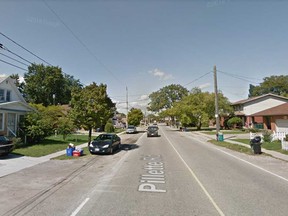 The 2400 block of PIllette Road is shown in this September 2017 Google Maps image.