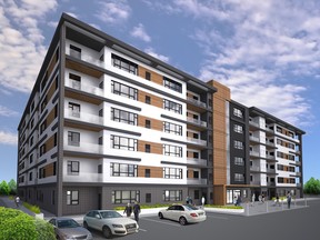 An artist rendering of the project Seacliff Heights in Leamington.