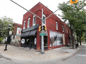 Buildings on the southeast corner of Sandwich and Mill Streets are shown July 31, 2018, at a location in the heart of Olde Sandwich Towne, where a development proposal would see new accommodations for up to 340 university students.