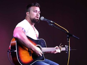 Windsor country music artist Steve Oriet performing in September 2015.