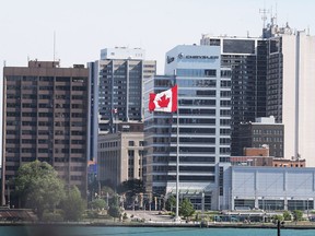 The Windsor skyline is shown on Wednesday, June 13, 2018.