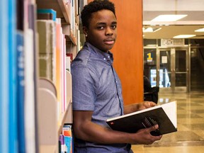 Windsor homicide victim Jason Solomon in a 2017 photo taken by Selina McCallum for a student feature in The Lance, the University of Windsor's student publication.