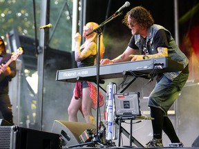 Hookers and Blow, led by Guns N' Roses keyboardist Dizzy Reed, opens the London Bluesfest in Harris Park on Thursday. Mike Hensen/The London Free Press