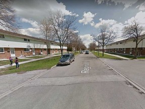 The 5400 block of Reginald Street in Windsor is shown in this 2014 Google Maps image.