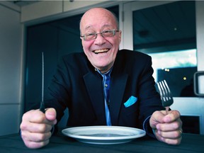 In this Feb. 23, 2017, file photo, retired Windsor Star food writer Ted Whipp is shown on the day he was honoured by St. Clair College with a fundraising dinner event and a scholarship in his name.