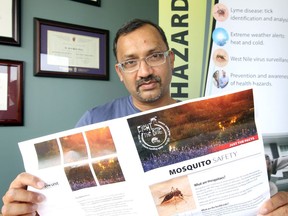 Wajid Ahmed, the region's Acting Medical Officer of Health,  announces the first death of 2018 attributed to West Nile virus September 14, 2018.