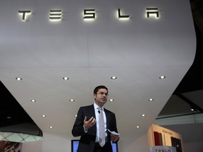 Jerome Guillen at a Detroit Auto Show presentation.