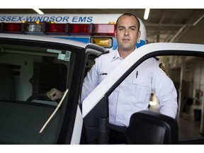 WINDSOR, ONT:. SEPT 6, 2018 -- Justin Lammers, deputy chief of professional standards with Windsor-Essex EMS is pictured Thursday, Sept. 6, 2018.