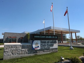 The Town of LaSalle Civic Centre is shown in this 2016 file photo.