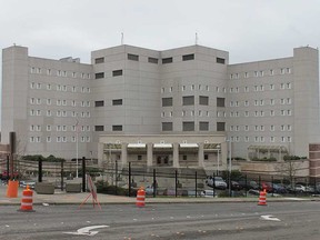 SeaTac, the U.S. Federal Detention Center in Seattle, Washington, is shown in this 2015 photo taken by Bruce Englehardt for Wikimedia Commons.