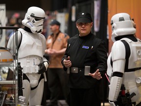 Imperial Stormtroopers gather at the 2017 edition of Windsor ComiCon.