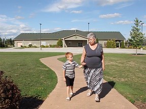 Circumstances meant Marilyn Pinsonneault needed to take her seven-year-old grandson Austyn with her when finalizing the funeral details for his Papa at Victoria Greenlawn Funeral Home & Cemetery. “The staff took great care of Austyn and played with him. They couldn’t do enough for my family and me.” That included aftercare services following the funeral.