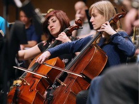 An open rehearsal by the Windsor Symphony Orchestra on Saturday at the Capitol Theatre is only one of many creative things the public is being invited to this weekend. In this file photo, a section of the WSO is shown during a rehearsal on May 2, 2018, at the Capitol Theatre.