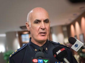Chief of Windsor police Al Frederick speaks with media in September 2018.
