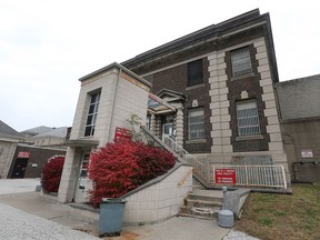 The exterior of the former Windsor Jail on Brock Street is shown on Tuesday, Oct. 30, 2018. The province has selected a buyer for the building and will be announced in the coming weeks.