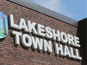 Lakeshore town hall in Belle River is seen on Sept. 19, 2018.