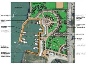 The proposed Duffy's Marina redevelopment.