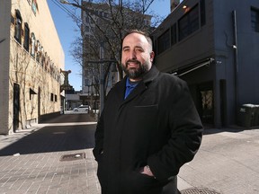 Windsor city councillor Rino Bortolin is shown on March 20, 2018 on Maiden Lane in downtown Windsor.