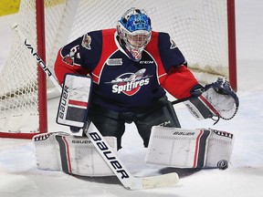 Windsor Spitfire goalie Michael DiPietro will suit up for Team OHL against Team Russia in Sarnia on Thursday.