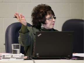 Amherstburg Coun. Diane Pouget is seen during Amherstburg council meeting in Amherstburg on Monday, February 8, 2016.