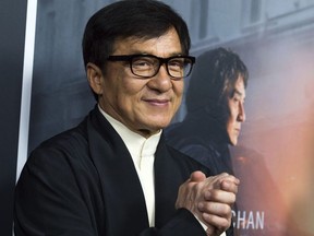 Actor Jackie Chan attends The Los Angeles Premiere of The Foreigner, on October 5, 2017, in Hollywood, California.