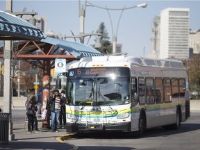 More students equals more buses. In this NOv. 14, 2018, file photo, people board the Dougall 6 at the Transit Windsor Terminal in downtown Windsor.