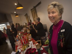 Carol Quick, organizer of Explore the Shore Christmas Market, is pictured at the Colchester Community Room, on Nov. 24, 2018.