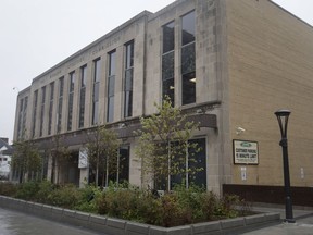 Sold! The exterior of the Enwin Utilities office building in downtown Windsor is shown in this Nov. 9, 2018, file photo.