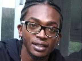 Jerome Allen, 29, of the Windsor area, in an undated image released by Windsor Police Service on Nov. 29, 2018. Allen has been missing since Oct. 20.