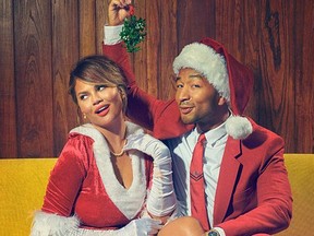 Chrissy Teigen and John Legend in "A Legendary Christmas with John and Chrissy."