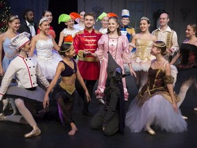 The cast of The Nutcracker in rehearsal at the Capitol Theatre in downtown Windsor on Nov. 28, 2018. Students of Edmunds Towers School of Dance will perform the ballet from Nov. 30 to Dec. 2.