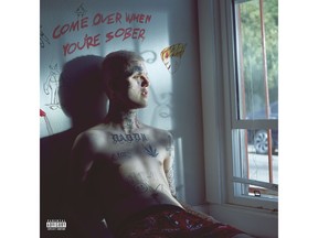 This cover image released by Columbia shows "Come Over When You're Sober Pt 2," a release by Lil Peep. (Columbia via AP)