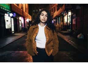 In this Nov. 19, 2018 photo, singer Alessia Cara poses for a portrait in New York. Cara, who won the best new artist Grammy Award this year, releases her sophomore album, "The Pains of Growing," on Friday, Nov. 30.