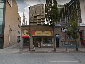 The Shawarma Queen restaurant at 61 University Ave. West in downtown Windsor is shown in this September 2017 Google Maps image.